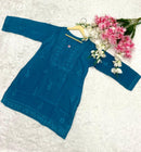 Muslin Short Top Effortless - Chikankari official