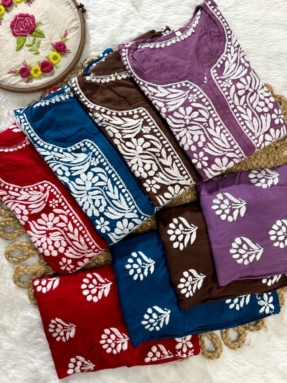 New Concept Modal Combo - Chikankari official