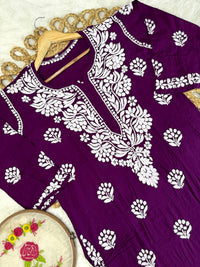 New Concept Modal Combo - Chikankari official