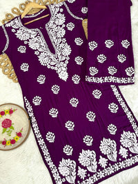 New Concept Modal Combo - Chikankari official