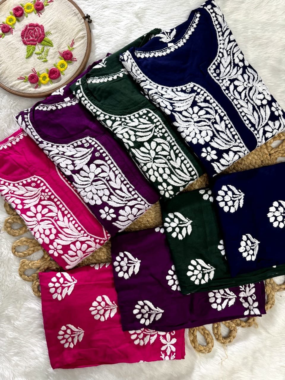 New Concept Modal Combo - Chikankari official