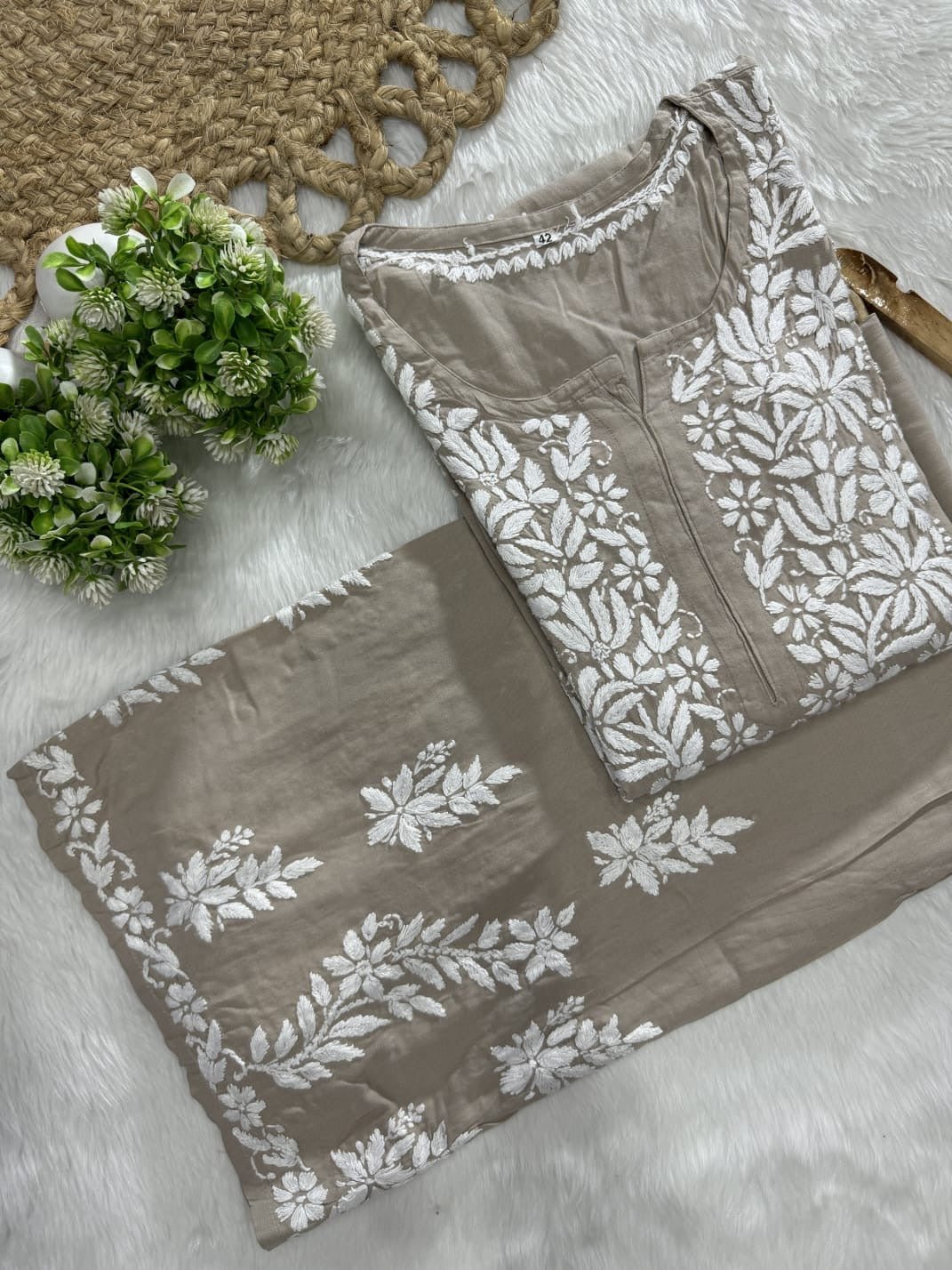 New concept Rayon Chikankari Combo - Chikankari official