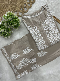 New concept Rayon Chikankari Combo - Chikankari official