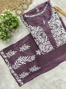 New concept Rayon Chikankari Combo - Chikankari official