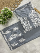 New concept Rayon Chikankari Combo - Chikankari official