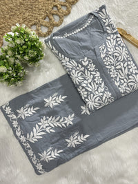 New concept Rayon Chikankari Combo - Chikankari official