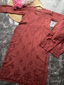 Newly Launched Chanderi Co ord Set - Chikankari official