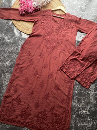 Newly Launched Chanderi Co ord Set - Chikankari official