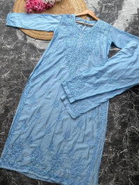 Newly Launched Chanderi Co ord Set - Chikankari official