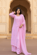 Newly launched premium Rayon set Pair - Chikankari official
