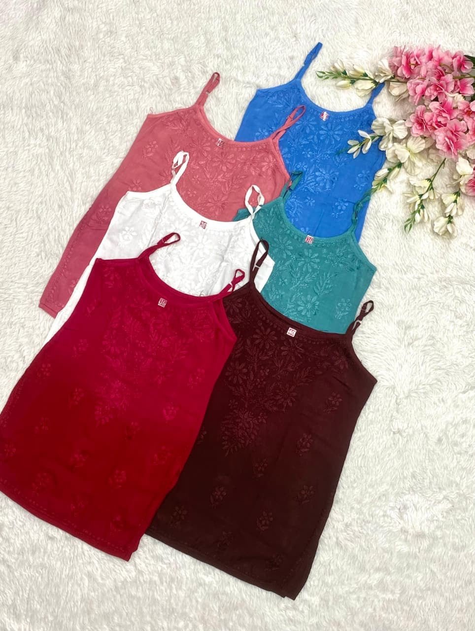 Noodle starp Short Top - Chikankari official