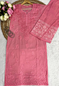 Noor 3d embroidery cotton Combo - Chikankari official