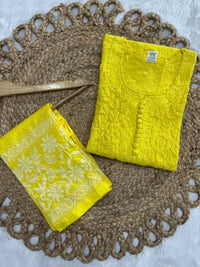 Noor Brasso Dyed Chikankari Combo - Chikankari official