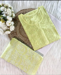 Noor Cotton Soft 2pc Breezy Set - Chikankari official