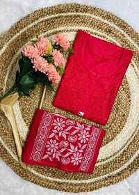 Noor Cotton Soft 2pc Breezy Set - Chikankari official
