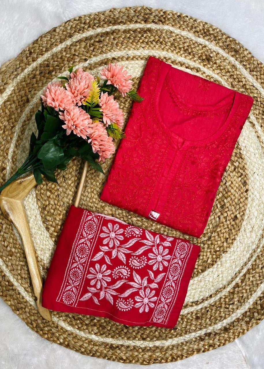 Noor Cotton Soft 2pc Breezy Set - Chikankari official