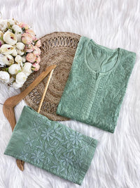 Noor Cotton Soft 2pc Breezy Set - Chikankari official