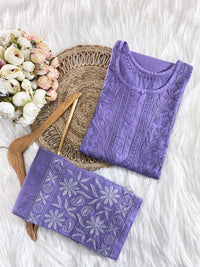 Noor Cotton Soft 2pc Breezy Set - Chikankari official