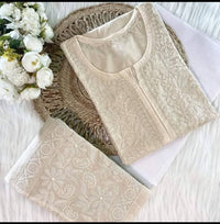 Noor Cotton Soft 2pc Breezy Set - Chikankari official
