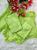 Noor Dobby Cotton 3pc Softy & Comfort Set - Chikankari official