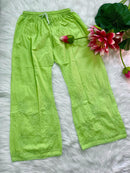 Noor Dobby Cotton 3pc Softy & Comfort Set - Chikankari official