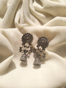Noor Pearl Drop Earrings - Chikankari official