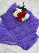 Noor Premium dobby plazzo set (3pc) - Chikankari official