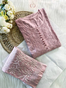 Noor Pure DobbyCotton Soft & Breezy Set - Chikankari official