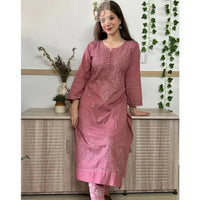 Noor Pure DobbyCotton Soft & Breezy Set - Chikankari official