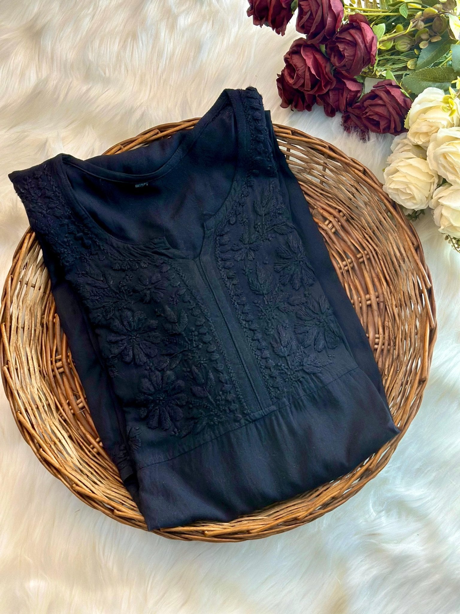 Nyra Pocket stylish Kurti - Chikankari official