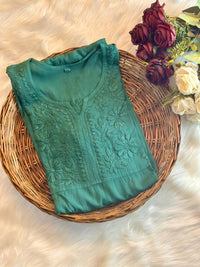 Nyra Pocket stylish Kurti - Chikankari official