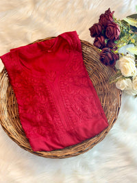 Nyra Pocket stylish Kurti - Chikankari official