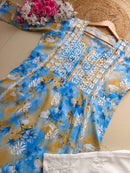 Nyra Style Gown - Chikankari official