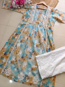 Nyra Style Gown - chikankariofficial