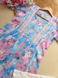 Nyra Style Gown - Chikankari official