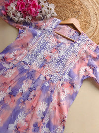 Nyra Style Gown - Chikankari official