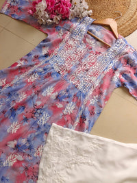 Nyra Style Gown - Chikankari official