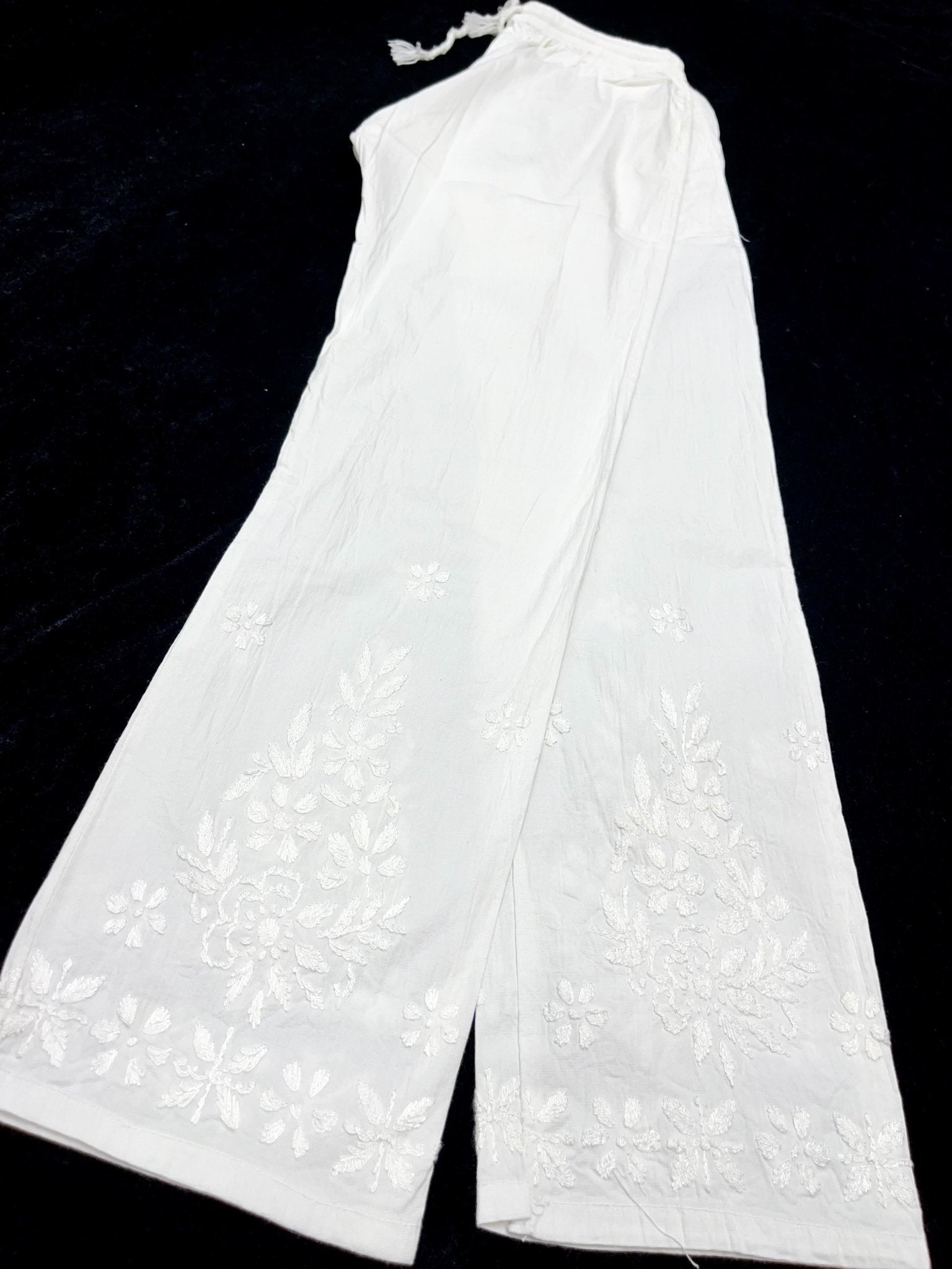 Occasionally Casual wear Chikankari Pant - Chikankari official