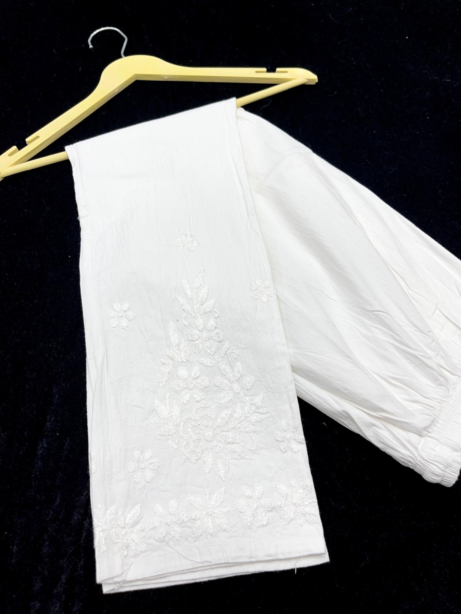 Occasionally Casual wear Chikankari Pant - Chikankari official