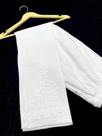 Occasionally Casual wear Chikankari Pant - Chikankari official
