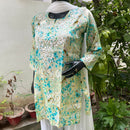 Office & College Wear Mul Short Tops - Chikankari official