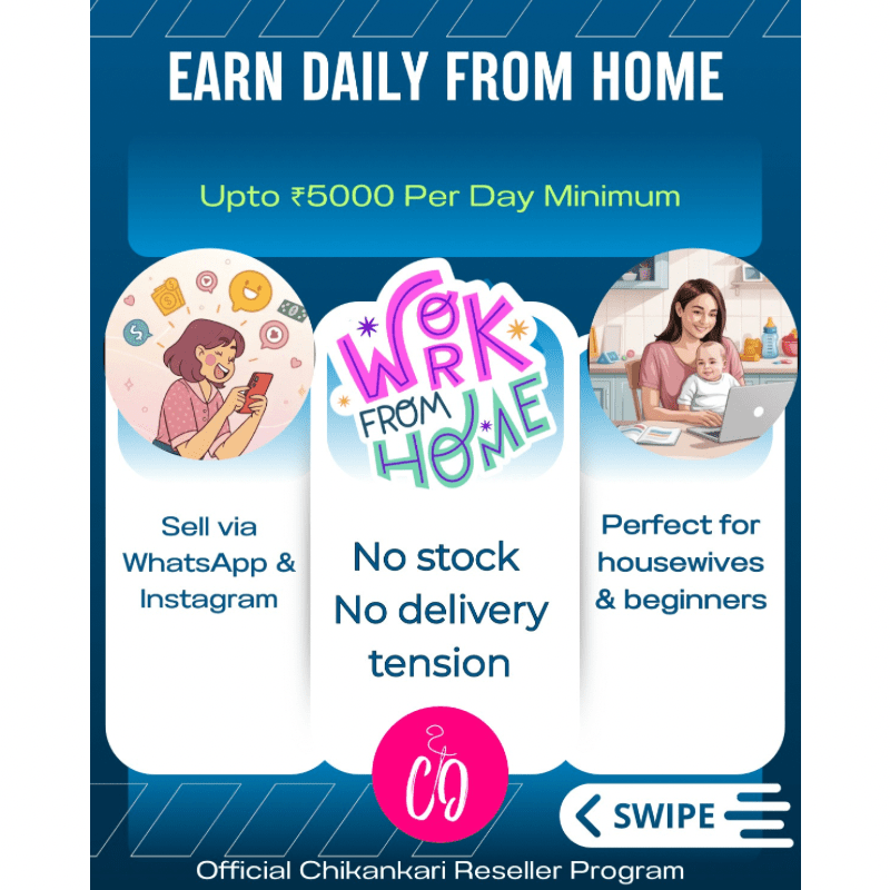 Official Chikankari Reseller Program – Earn From Home - Chikankari official