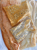 Ombre 4pc Mirror Set Aryanshi Special - Chikankari official