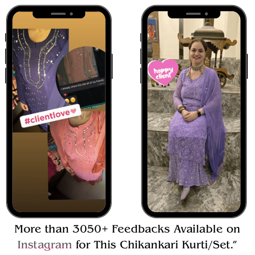 Georgette Part Wear Comfort Set - Aryanshi Exclusive. FEEDBACKS