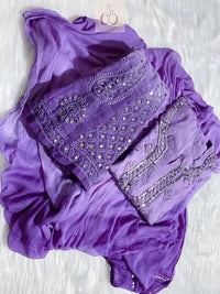 Ombre 4pc Mirror Set Aryanshi Special - Chikankari official