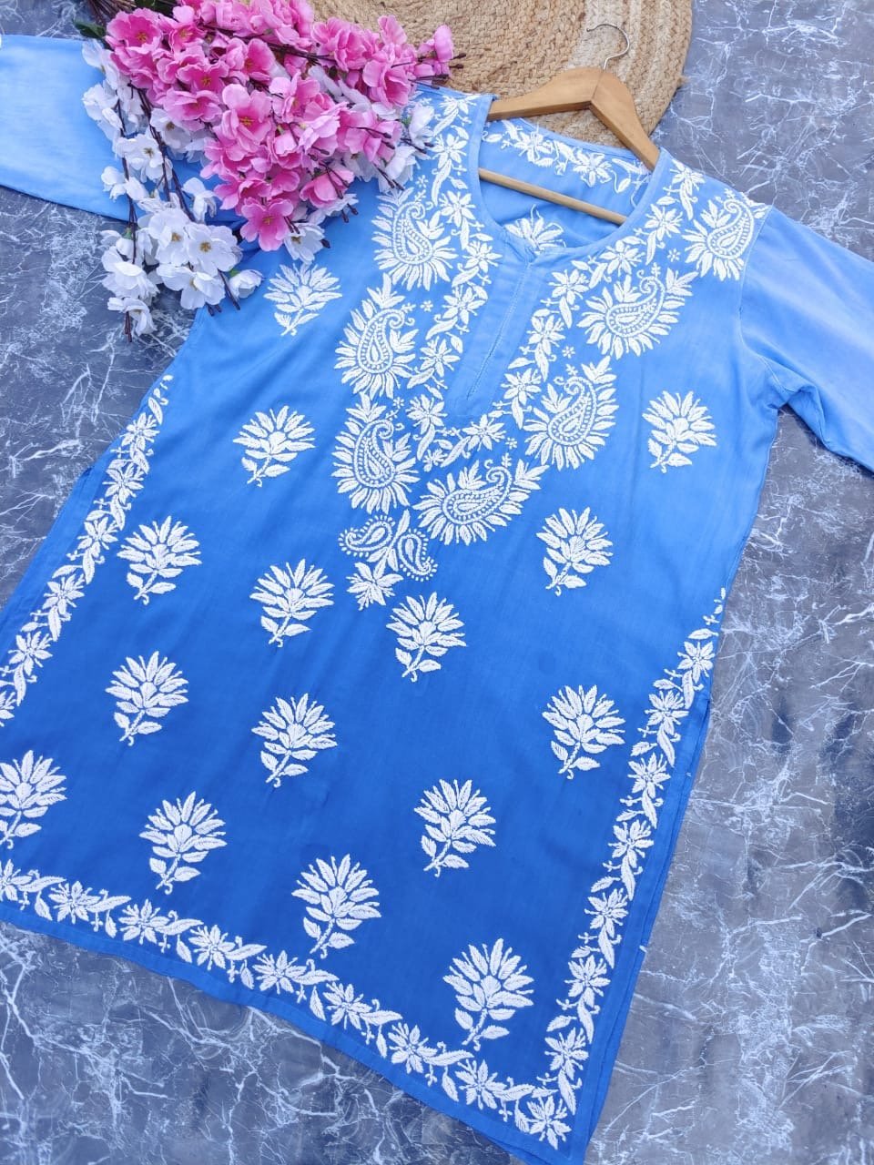 Ombre Dyed Gharara Sets - Chikankari official