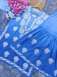 Ombre Dyed Gharara Sets - Chikankari official