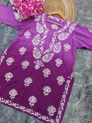 Ombre Dyed Gharara Sets - Chikankari official