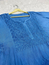 Ombre Shades plus size Tops - Chikankari official