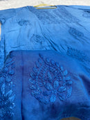 Ombre Shades plus size Tops - Chikankari official